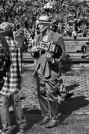 Photographer, Washington Square