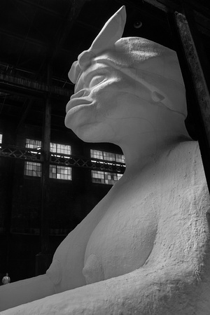 Sculpture, Domino Sugar factory